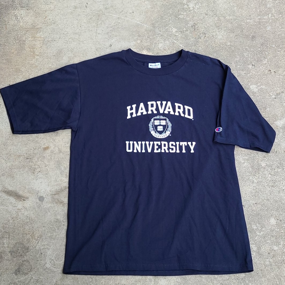 Harvard University Champion XL Shirt Navy
